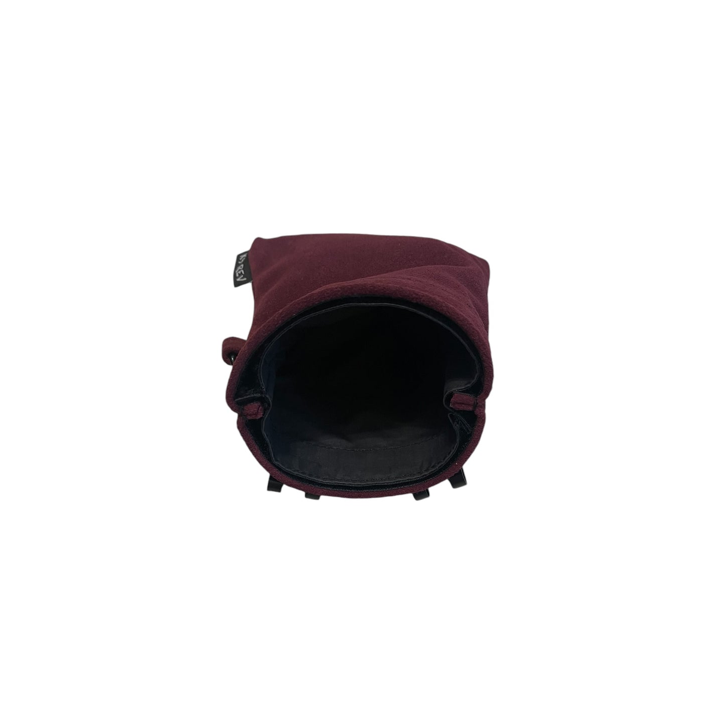 Burgundy Leather Treat Pouch